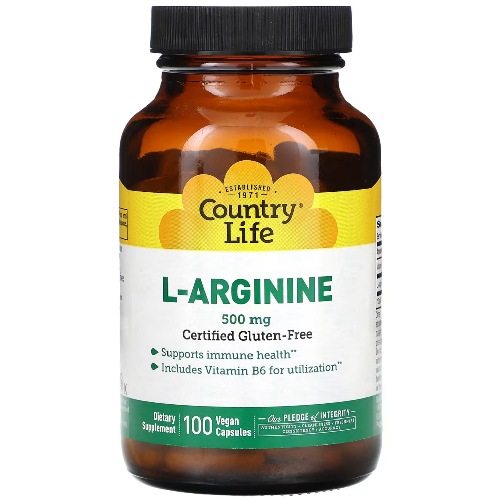 <b>컨트리</b>라이프 <b>L-아르기닌</b> Arginine 500mg 100정