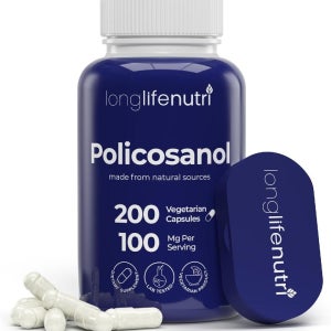 LongLifeNutri 폴리코사놀 100mg 200 베지테리언 캡슐
