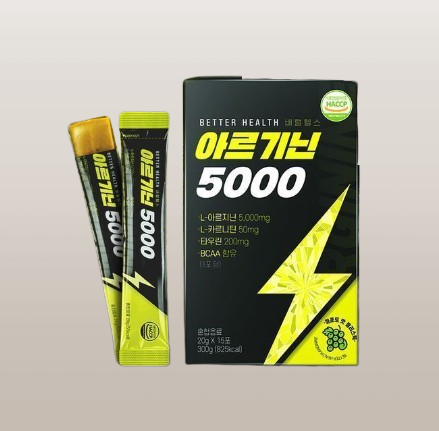 배럴헬스 아르기닌 5000mg 젤리스틱 2박스