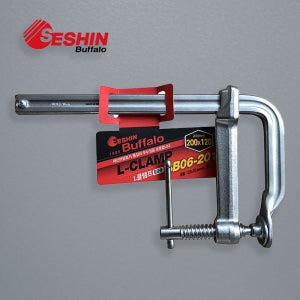 세신 철공용 L클램프 전체 열처리 고장력 4500N 철공바이스 SB01-1608