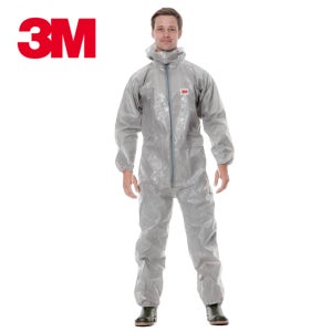 3M 4570 내산복 이중지퍼 내화학복 케미칼 보호복 산업용