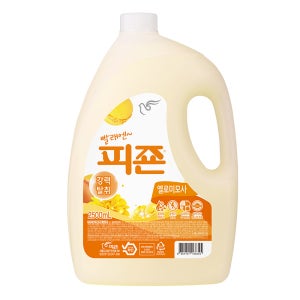 피죤 강력탈취 섬유유연제 용기 옐로미모사, 2.5L, 1개