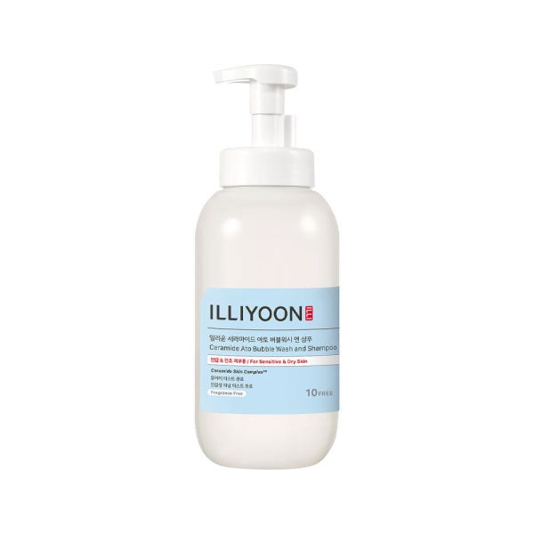 일리윤 세라마이드 아토 버블워시 앤 샴푸 900ml