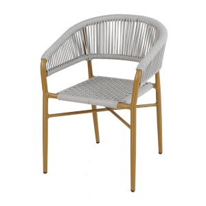 카든 라탄 알루미늄 체어 야외 정원 카페 인테리어 디자인