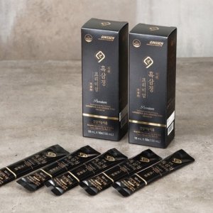 진쎈 흑삼정 프리미엄 10mg x 30포 국내산 6년근 흑삼