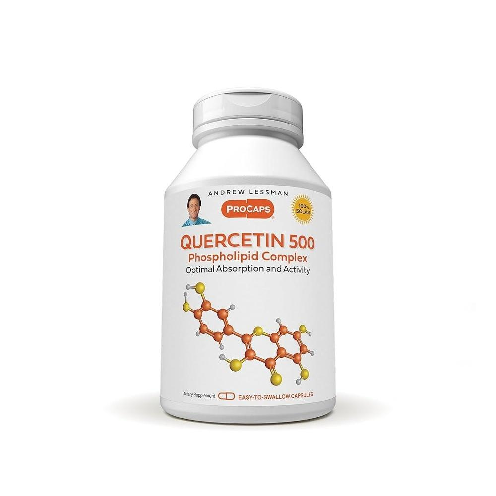 앤드류 레스만 <b>면역건강</b> 케르세틴 500mg 120 캡슐