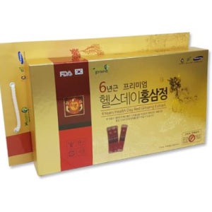 6년근 프리미엄 헬스데이 홍삼정 15ml x 60포 60대건강식품 면역 발효홍삼 명절선물