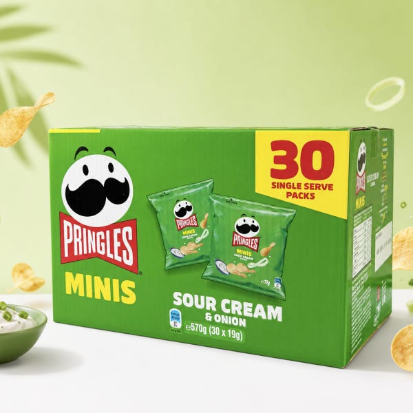 프링글스 미니 감자칩 샤워크림&어니언 570g 코스트코