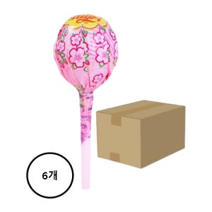 츄파춥스 미니메가X6개(1Box) 대용량 막대사탕 거대사탕 왕사탕 화이트데이
