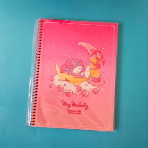 산리오 마이멜로디 스윗드림 무선 무지 연습장 여학생 수학 영어 연습장 신학기준비물