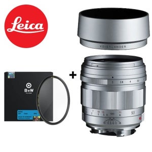 보이그랜더 아포 울트론 90mm F2 실버 라이카 M + B+W Basic 52mm