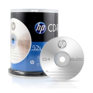 HP CD-R 52X 100P 벌크 700MB 80min 1통