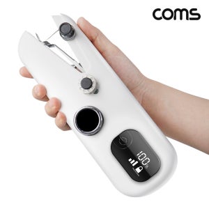 TS865 Coms 미니 핸드 미싱기 재봉틀 옷 수선 디스플레이 무선