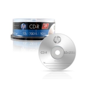 HP CD-R 52X 25P 벌크 700MB 80min 1통
