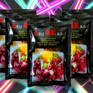 소문난 육회소스 간장맛 40g 100개