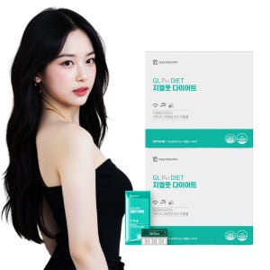 대웅생명과학 지엘풋 다이어트 GLP-1 유산균 건강기능식품 체지방감소 56캡슐, 2개