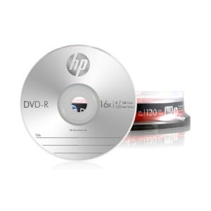 HP DVD-R 16X 10P 벌크 4.7GB 120min 1통