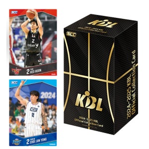 24-25 SCC 프로농구 오피셜 KBL카드 1박스 20팩 허웅 허훈 이정현 친필싸인 포카