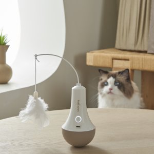 PETSNOWY 롤리폴리 고양이 오뚜기 자동 움직이는 장난감 PKqM120E0F