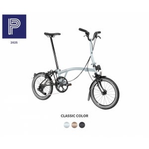 2025 브롬톤 P라인 4단 with 랙 - 미드핸들바 / M4R-X / 스탠다드 컬러