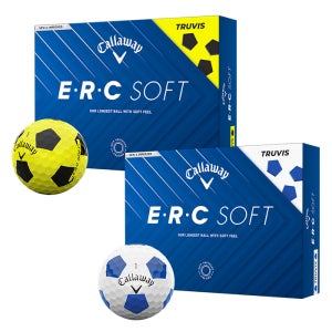 캘러웨이 ERC 소프트 트루비스 3피스 1더즌 12구 화이트 옐로우 골프공