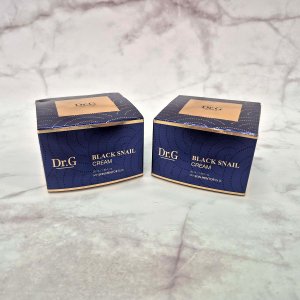 닥터지 블랙 스네일 달팽이 크림 50ml 2개 탄력 보습 수분 크림