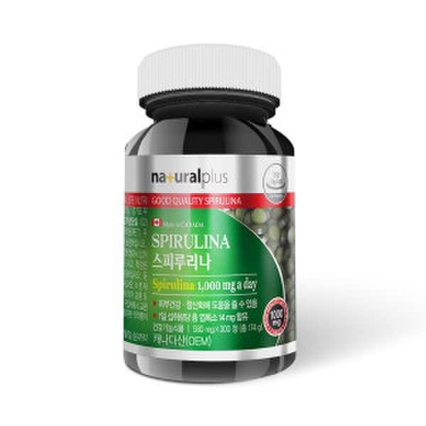 스피루리나 300정 5개월분 <b>피부</b>건강 <b>내츄럴플러스</b>