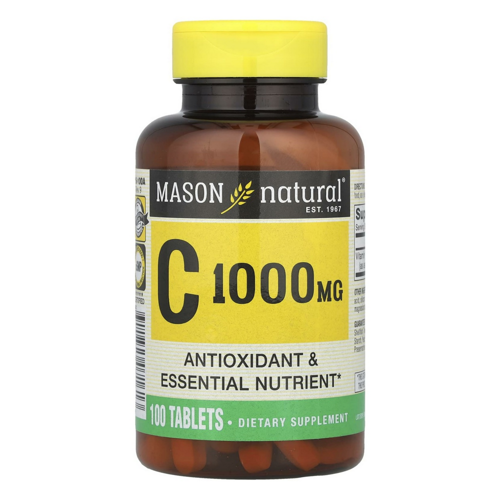 메이슨<b>내추럴 비타민C</b> 안티옥시단트 1000mg 100타블렛