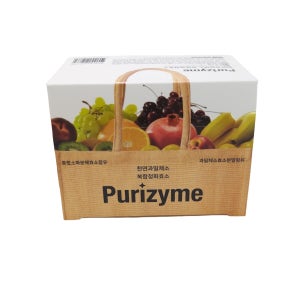 종합 소화분해효소 복합 과일채소 효소분말함유 섭취 간편한 정제형 과채가공품 퓨리자임 120정