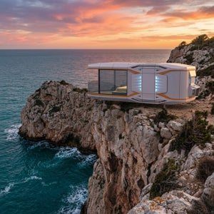 [국내 반입가.통관포함]하이엔드 캡슐하우스 C60 모듈러주택 세컨하우스 농촌체류형쉼터