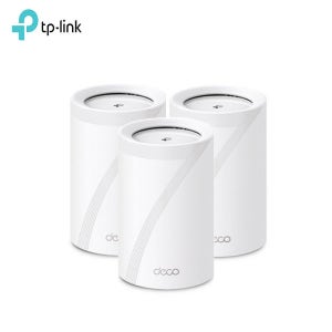 티피링크 Deco BE65 3팩 BE11000 WiFi7 트라이밴드 메시 유무선공유기