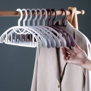 셔츠옷걸이 와이드 바지걸이 슬립 티셔츠 자켓 옷장정리