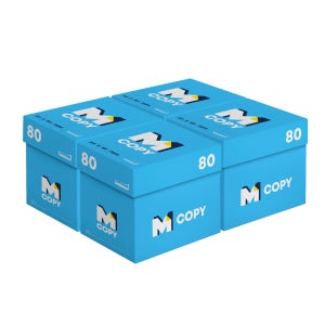 엠카피 M Copy 데일리 복사용지 A4용지 에이포 80g 2500매, 4개