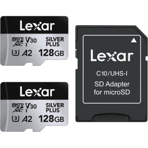 Lexar Silver Plus Micro SD 카드 128GB 2팩