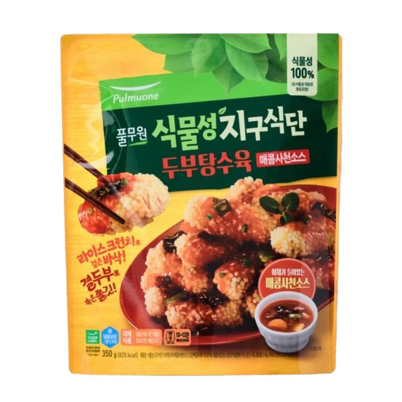 <b>풀무원</b> 식물성지구식단 두부탕수육 매콤사천소스 350g