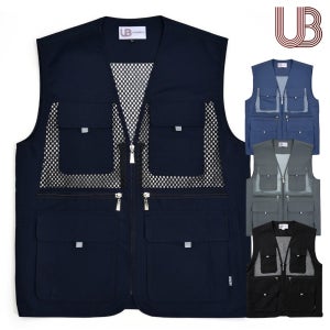 작업용조끼 작업복조끼 배달 공구 현장 여름