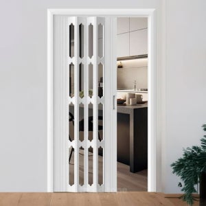 무타공 중문 현관 슬라이딩 미닫이 접이식 셀프설치 빈티지 풀 4칸
