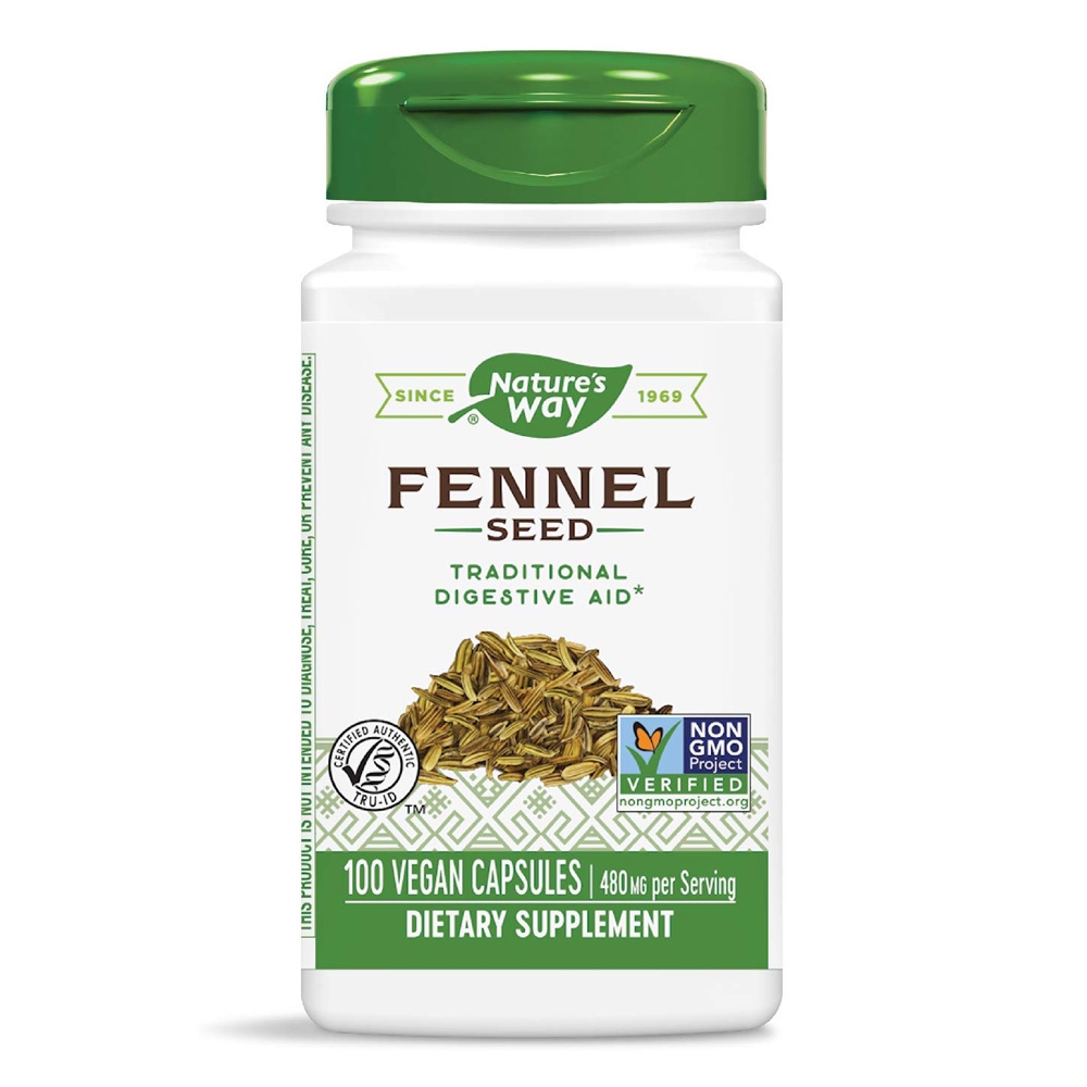 네이처스 웨이 펜넬 씨드 480mg 100 베지캡슐