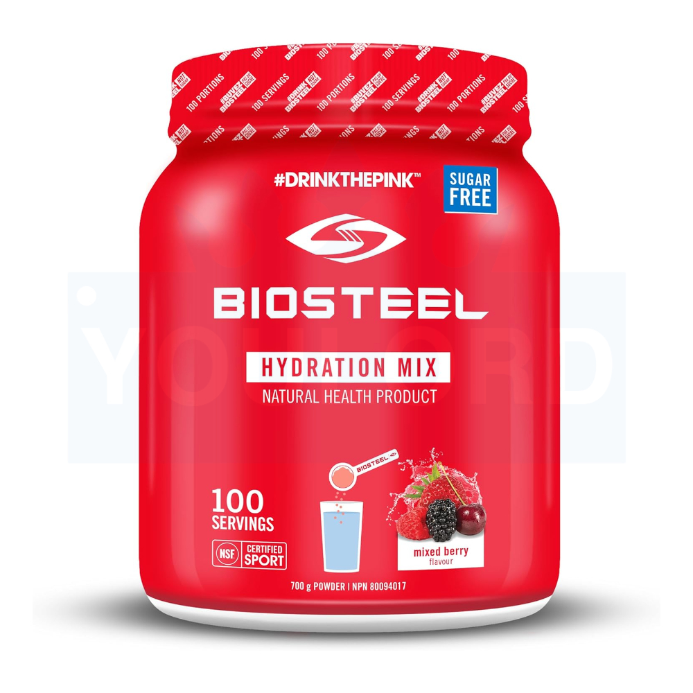 <b>BioSteel</b> 하이드레이션 믹스 <b>아미노산</b> 믹스 베리 전해질 분말 700g