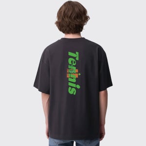 테니스 코트 기능성 드라이핏 쿨론 반팔 티셔츠 운동 크루 클럽