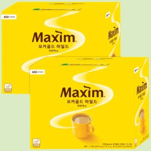 맥심커피 모카골드 400T 2개 스틱커피