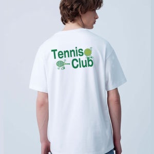 테니스 클럽 기능성 드라이핏 쿨론 반팔 티셔츠 크루 게임 단체티