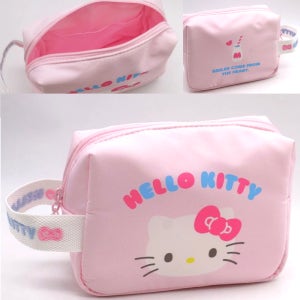 산리오 미니사각파우치 미니화장품주머니 여행용 파우치 헬로키티