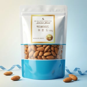 골드라벨 세척 담금 저온건조 엑티베이티드 아몬드 견과 견과류 180g 400g