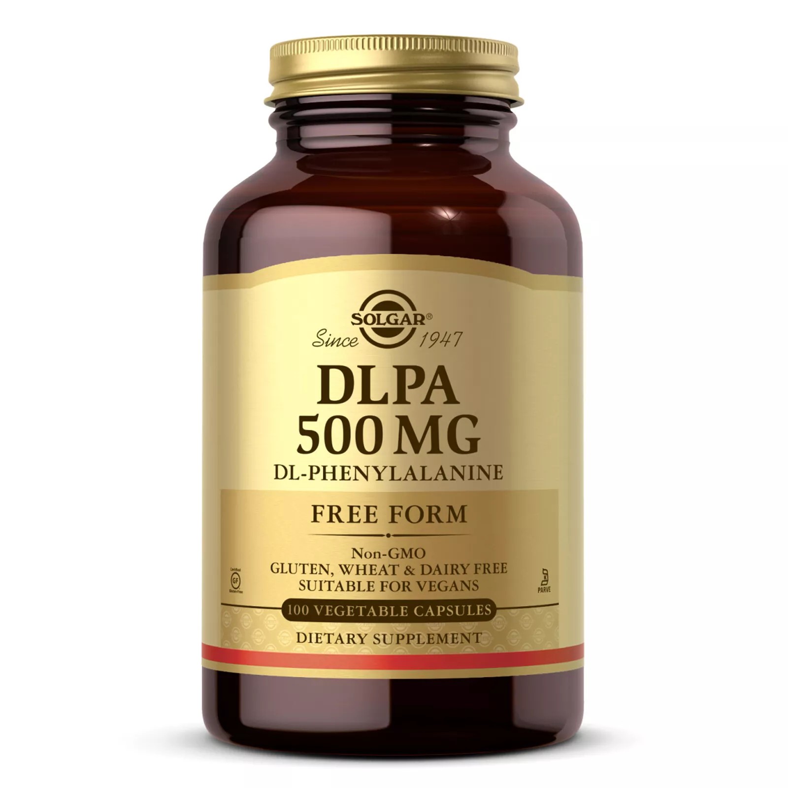 솔가 DLPA DL <b>페닐알라닌</b> 500 mg 100 베지캡슐