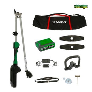 한도 40V 충전 전기 예초기 5Ah 배터리 포함 세트 접이식 HD-40BC