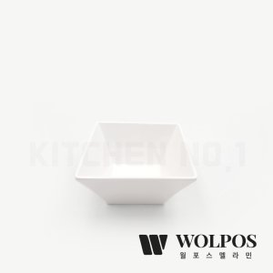 월포스 멜라민 웰빙 스페셜 정사각볼 (소소소/13.8x13.8x6.5cm) 토핑볼