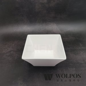 월포스 멜라민 웰빙 스페셜 정사각볼 (소소소-1/16.5x16.5x7.5cm) 토핑볼