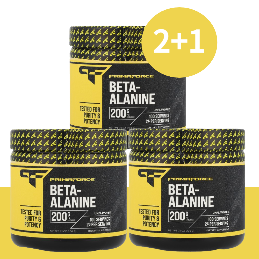 <b>프리마포스 헬스</b> 부스터 베타 알라닌 분말 무맛 200g(2+1)