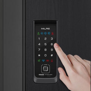 [무료설치]지문인식 도어락 현관문 보조키 번호 디지털 스마트 아파트용 상가 ME-R50F